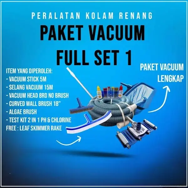 biaya perawatan kolam renang dan beli alat