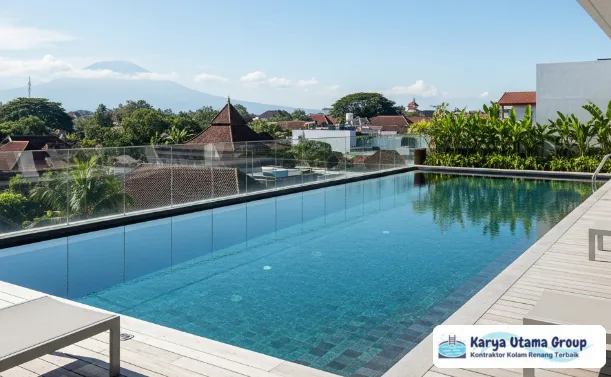 Biaya Pembuatan Kolam Renang Rooftop